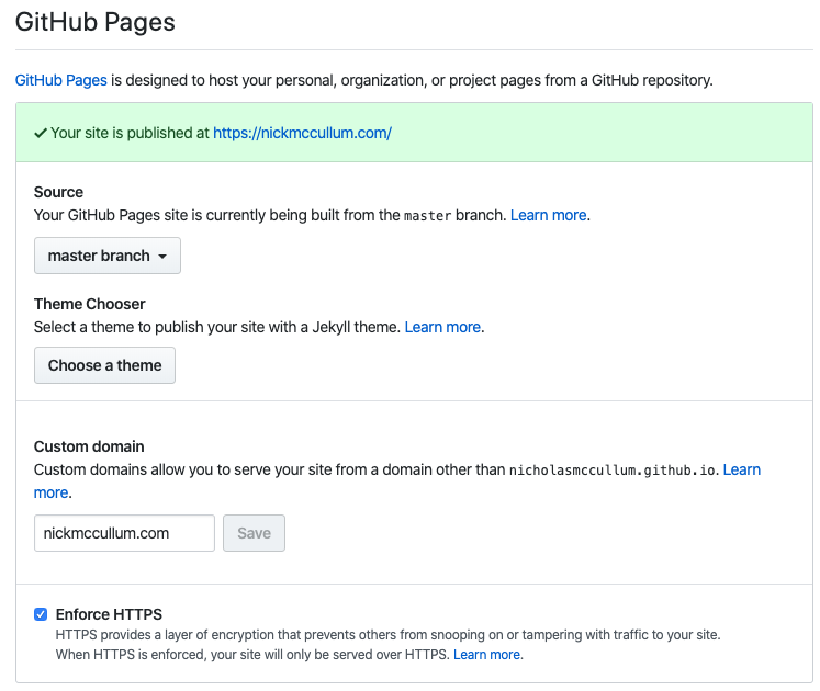 GitHub Pages