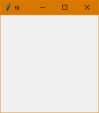 A Tkinter window