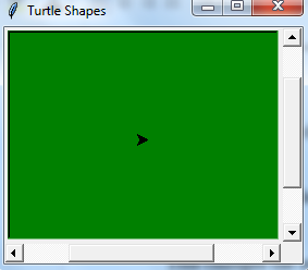 Python `turtle` title