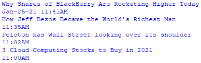 Stock Market Sentiment Analysis in Python