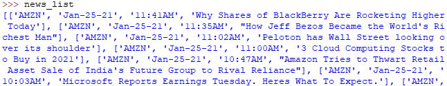 Stock Market Sentiment Analysis in Python