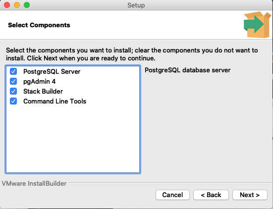 PostgreSQL Components